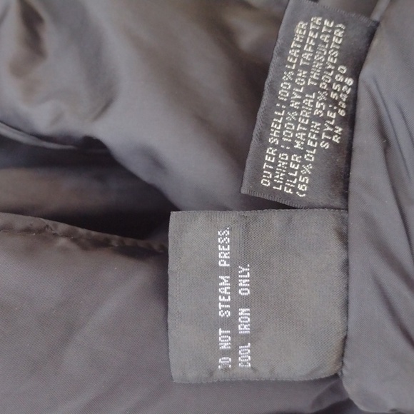 Vintage Pelle Studio Black Leather Long Coat S - Picture 15 of 16